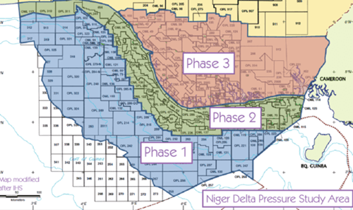 Niger Delta Pressure Study Phase 1: Deep and ultra deep water offshore